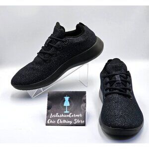 Allbirds Men's Black Wool Runner Mizzles Comfortable Sneakers Size 11 2382